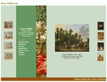 Tablet Screenshot of laury-bailly.com